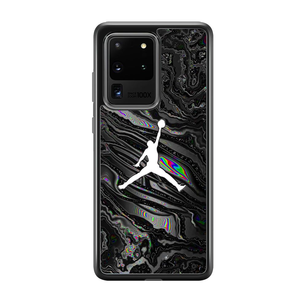 Air Jordan Dark Grey Marble Samsung Galaxy S20 Ultra Case