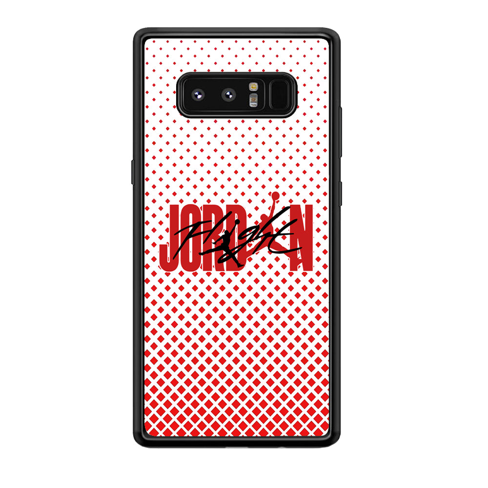 Air Jordan Diamond Shape Gradation Samsung Galaxy Note 8 Case