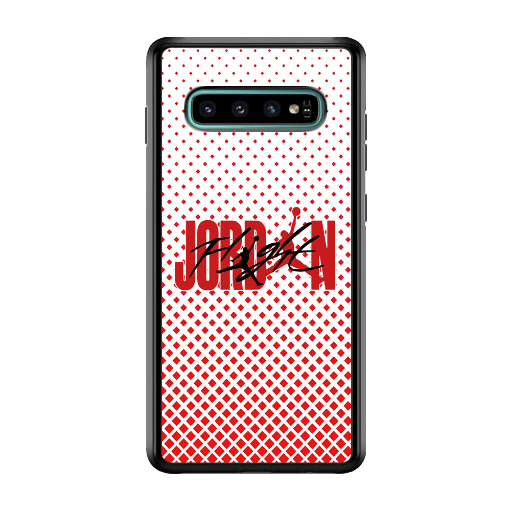 Air Jordan Diamond Shape Gradation Samsung Galaxy S10 Plus Case
