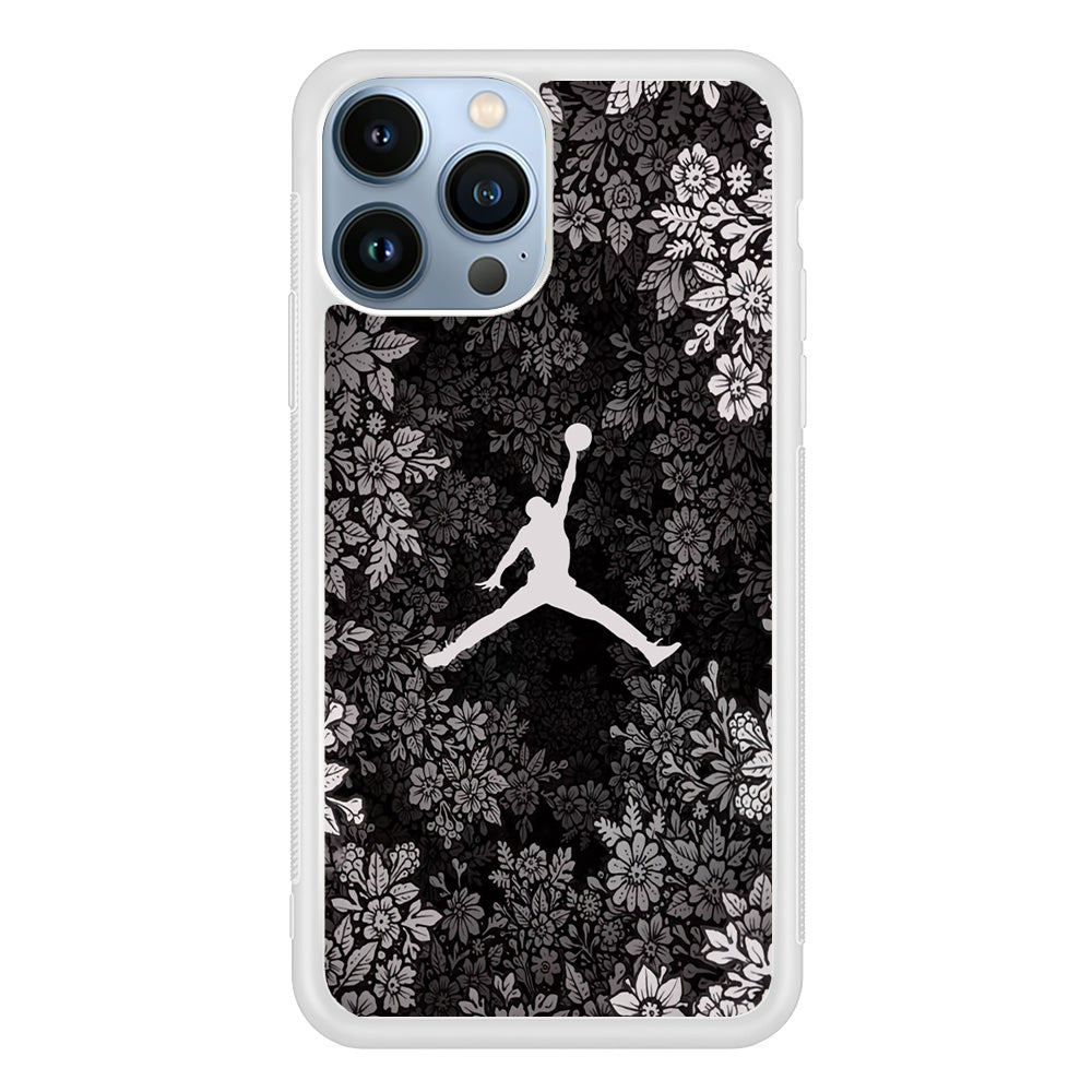 Air Jordan Flower On Winter iPhone 13 Pro Max Case