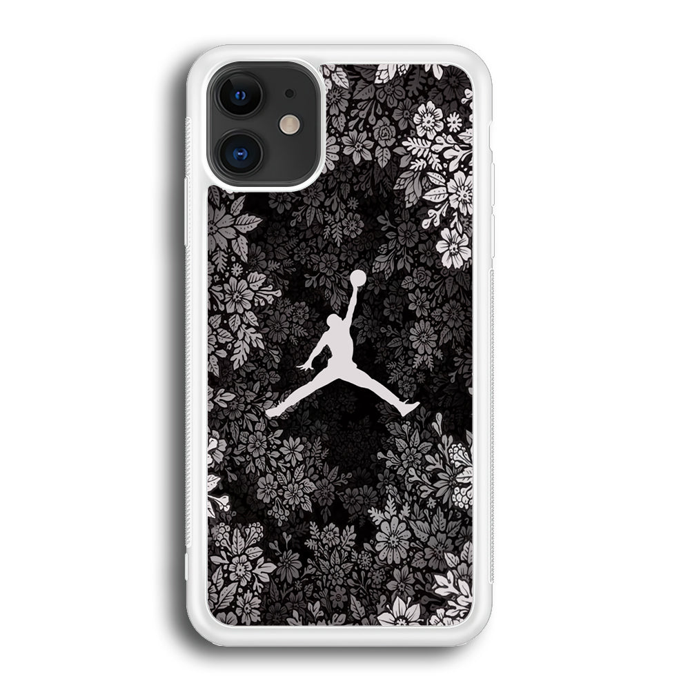 Air Jordan Flower On Winter iPhone 12 Case