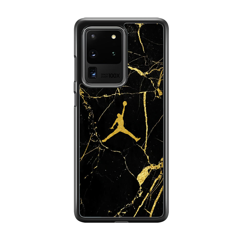 Air Jordan Golden Root Marble Samsung Galaxy S20 Ultra Case