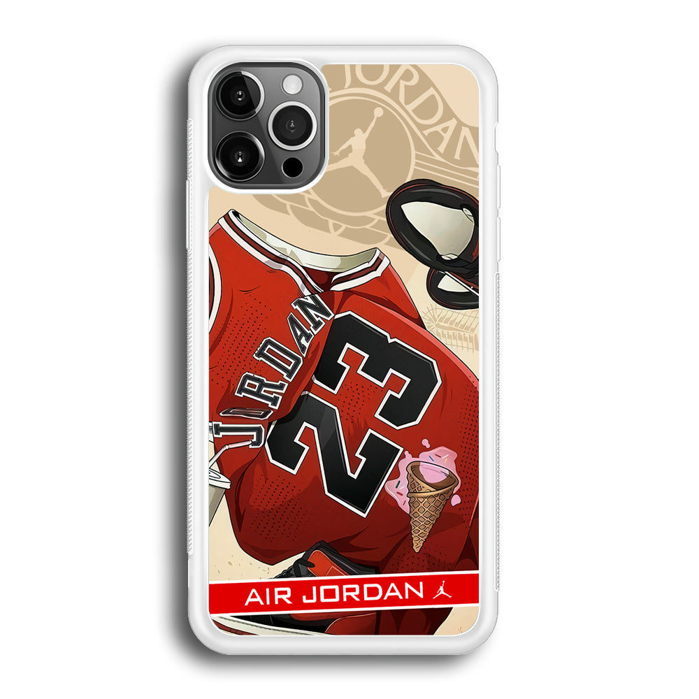 Air Jordan Iconic Jersey iPhone 12 Pro Case