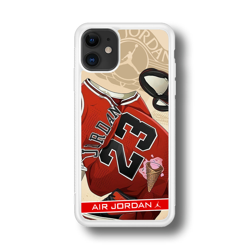 Air Jordan Iconic Jersey iPhone 11 Case