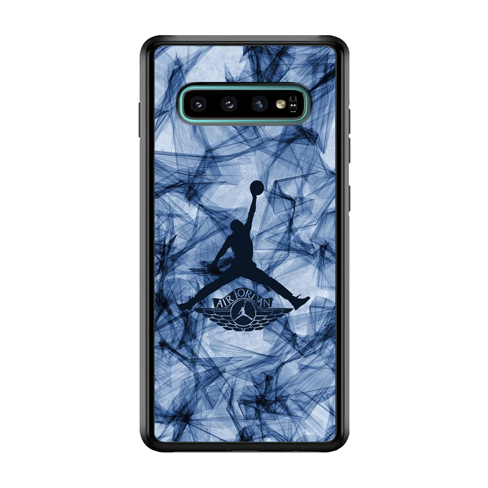 Air Jordan Ink Abstract Samsung Galaxy S10 Plus Case