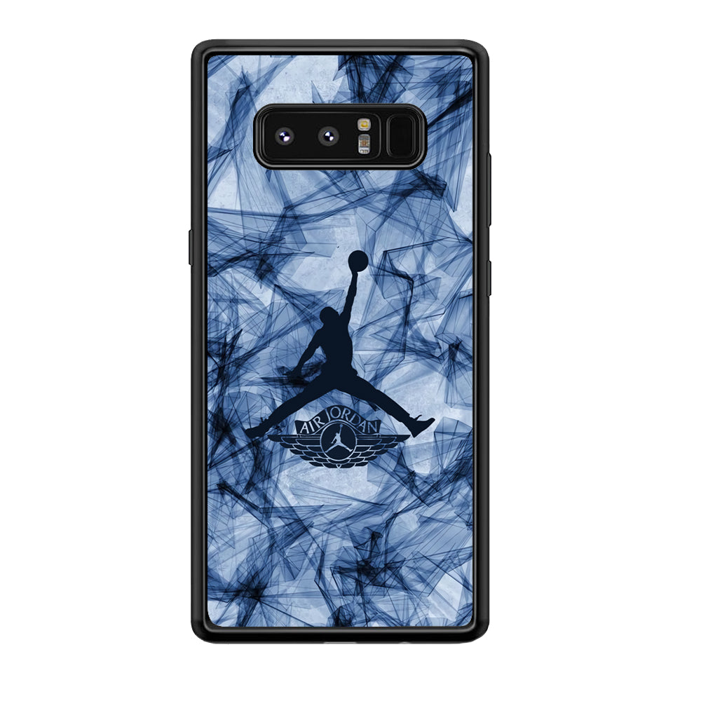 Air Jordan Ink Abstract Samsung Galaxy Note 8 Case