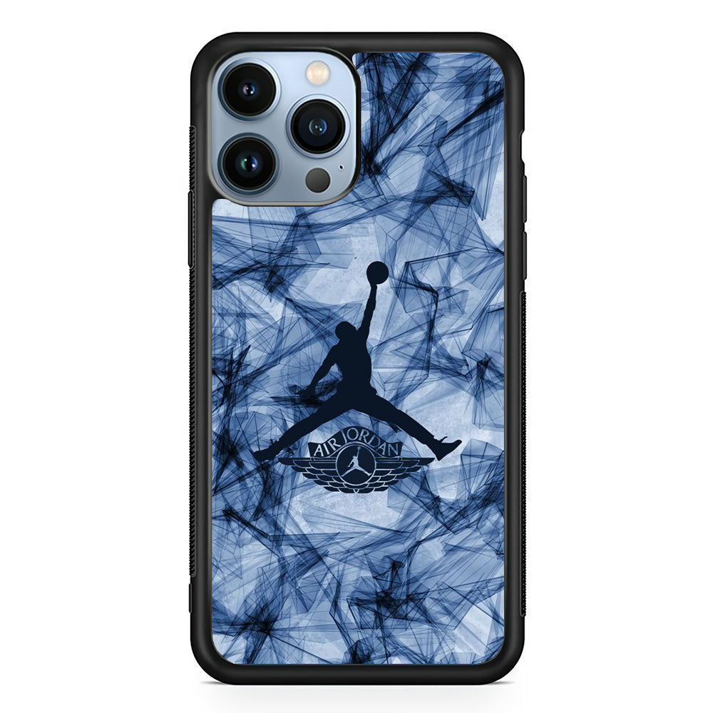 Air Jordan Ink Abstract iPhone 13 Pro Max Case