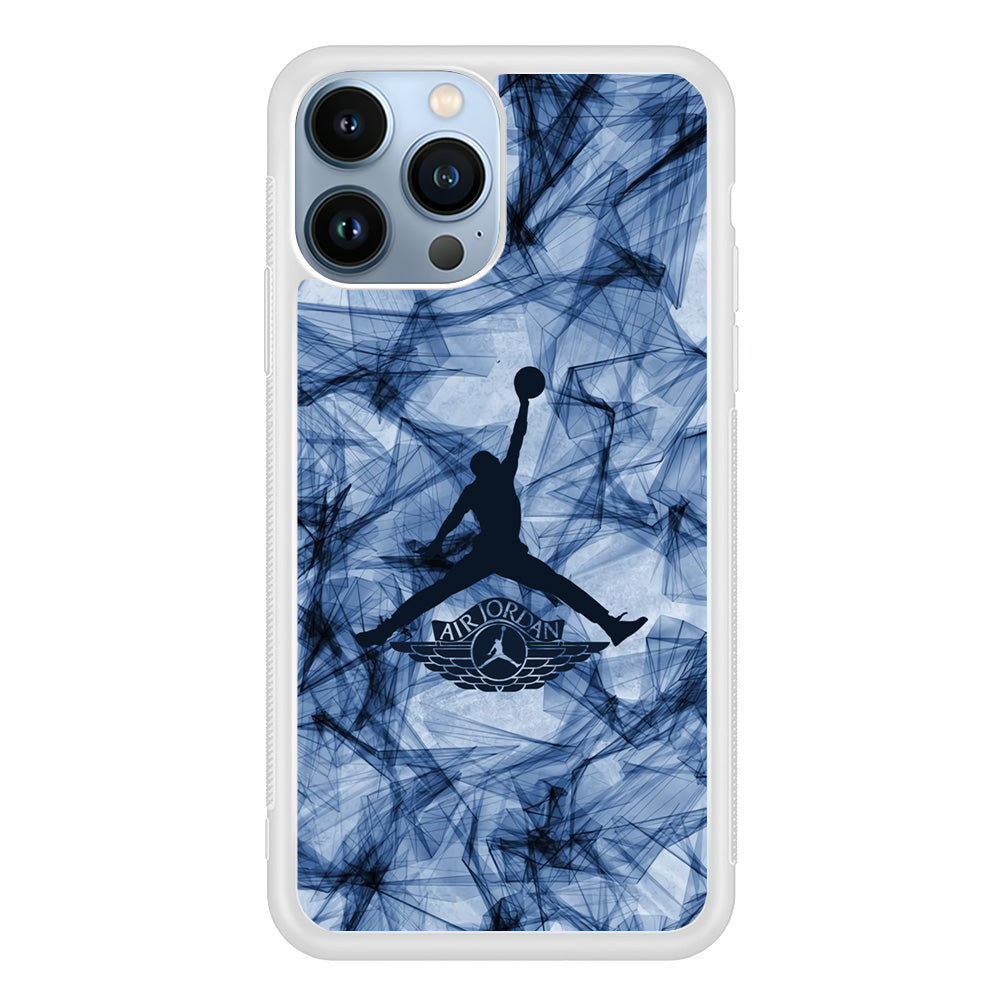 Air Jordan Ink Abstract iPhone 13 Pro Max Case