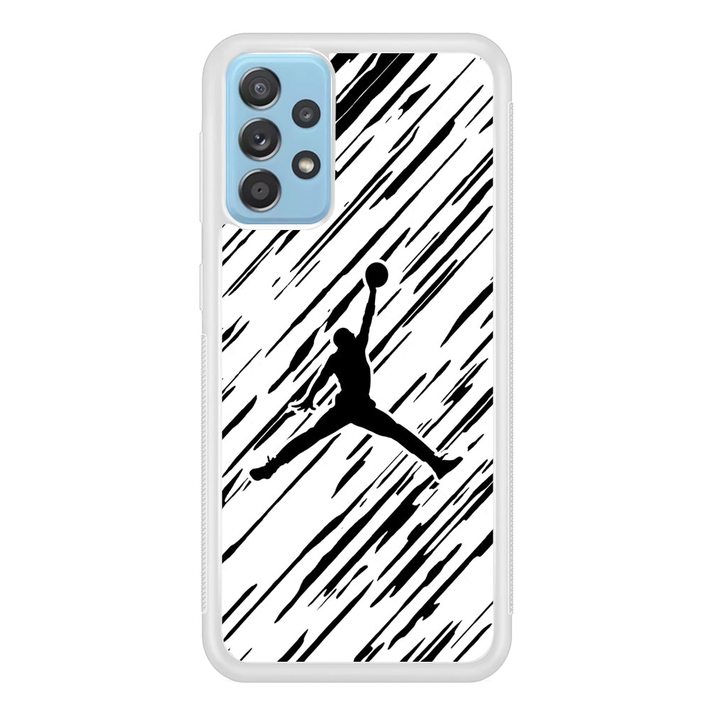 Air Jordan Ink Splash Samsung Galaxy A52 Case