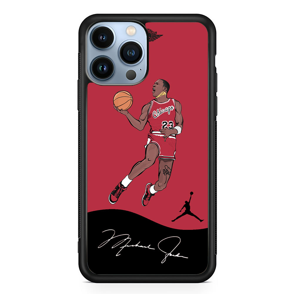 Air Jordan Jump Shoot iPhone 13 Pro Max Case