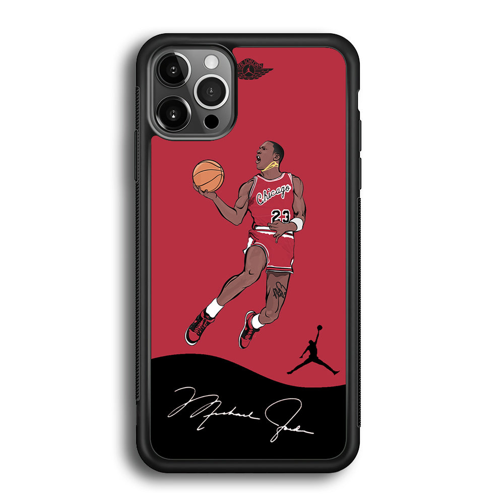 Air Jordan Jump Shoot iPhone 12 Pro Case