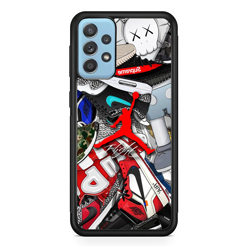 Air Jordan Leader of Layer Samsung Galaxy A52 Case