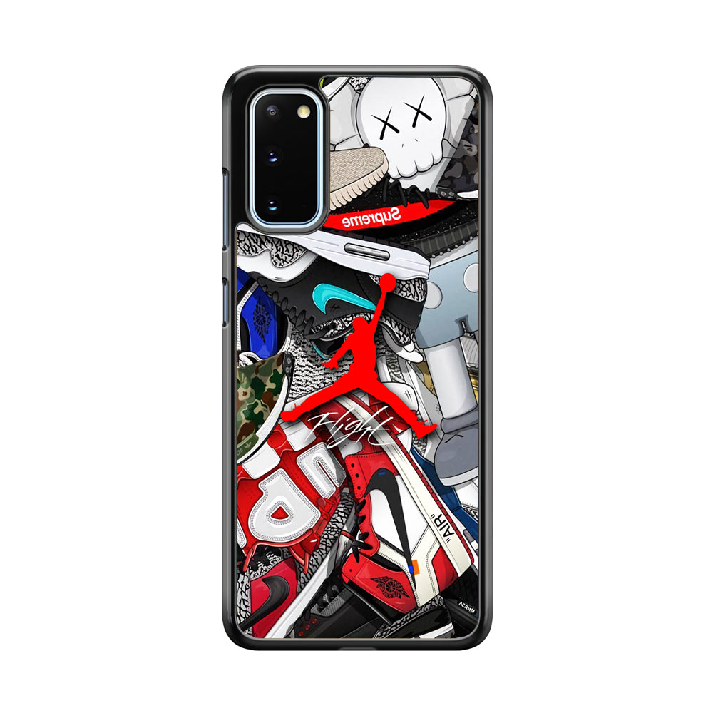 Air Jordan Leader of Layer Samsung Galaxy S20 Case