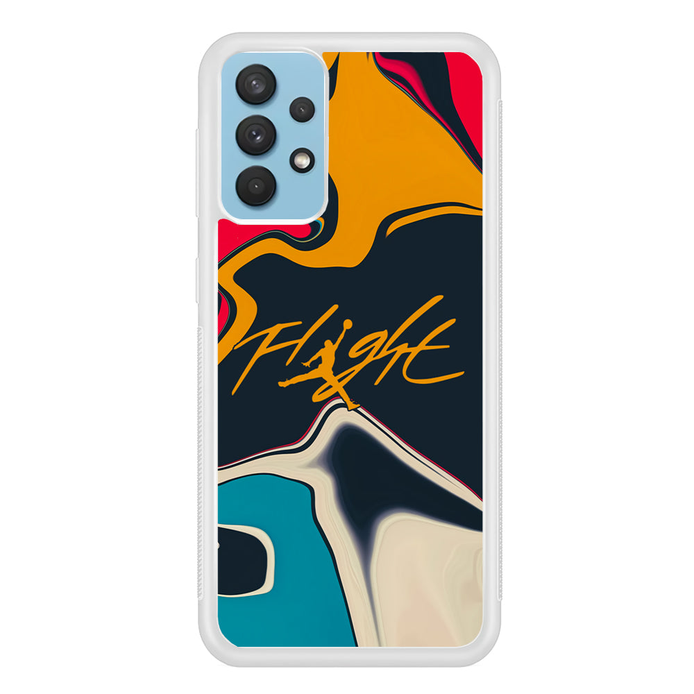 Air Jordan Liquid Paint Samsung Galaxy A32 Case