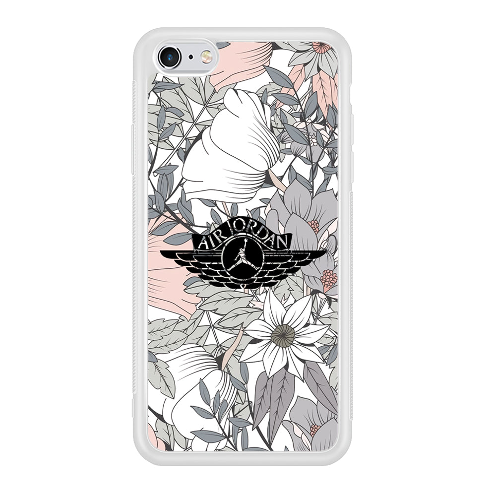 Air Jordan Logo Flower Aesthetic iPhone 6 Plus | 6s Plus Case