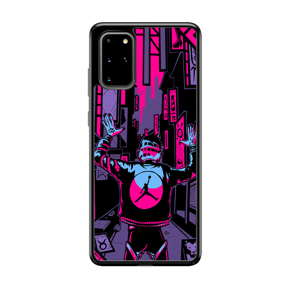 Air Jordan Man from City of Light Samsung Galaxy S20 Plus Case