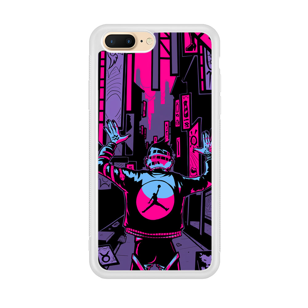 Air Jordan Man from City of Light iPhone 7 Plus Case
