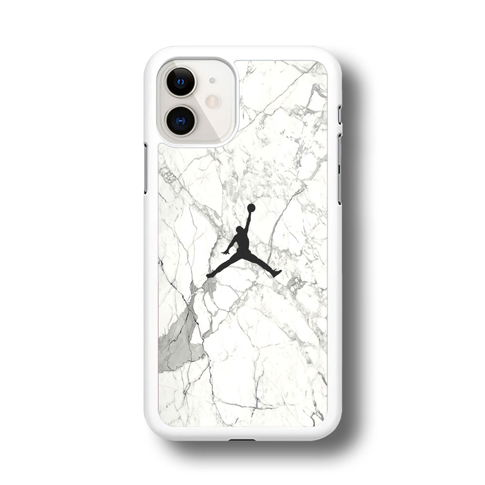 Air Jordan Marble Soft Black iPhone 11 Case