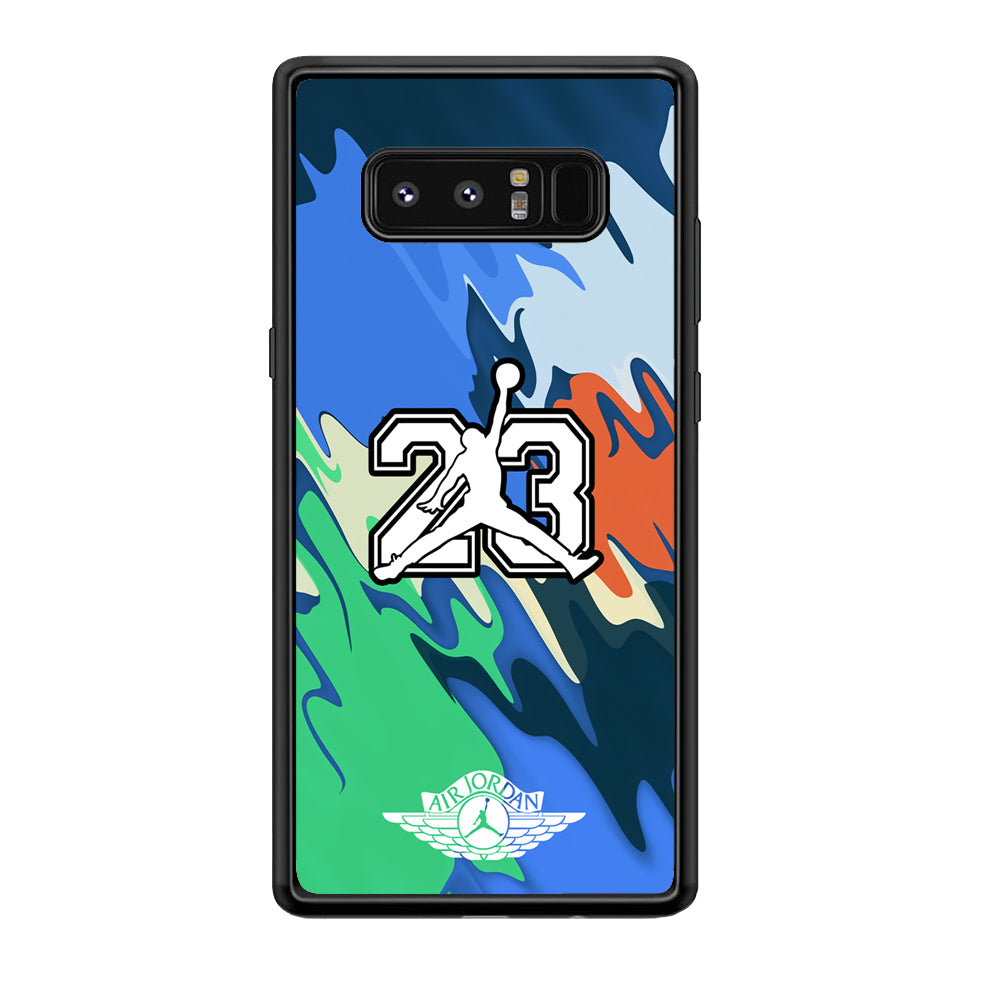 Air Jordan Melt Colour Samsung Galaxy Note 8 Case