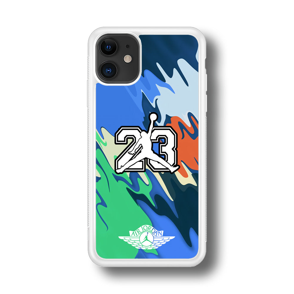 Air Jordan Melt Colour iPhone 11 Case