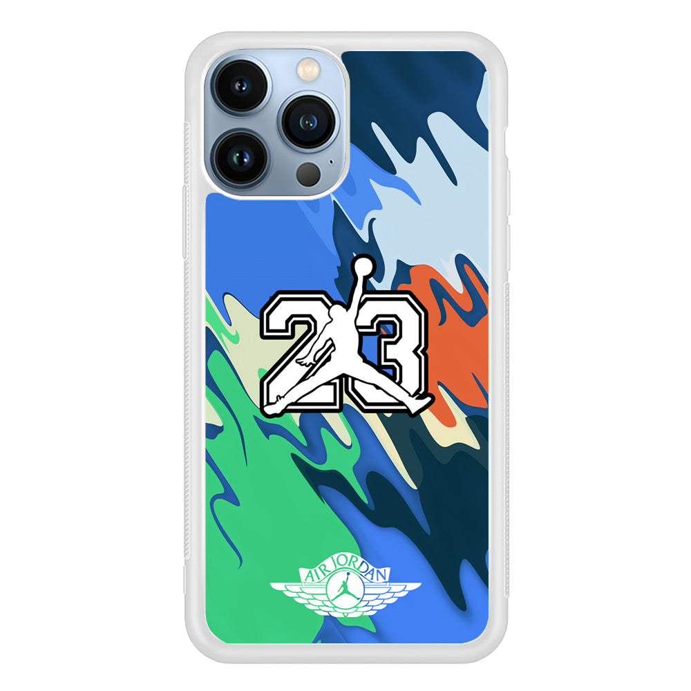 Air Jordan Melt Colour iPhone 13 Pro Max Case