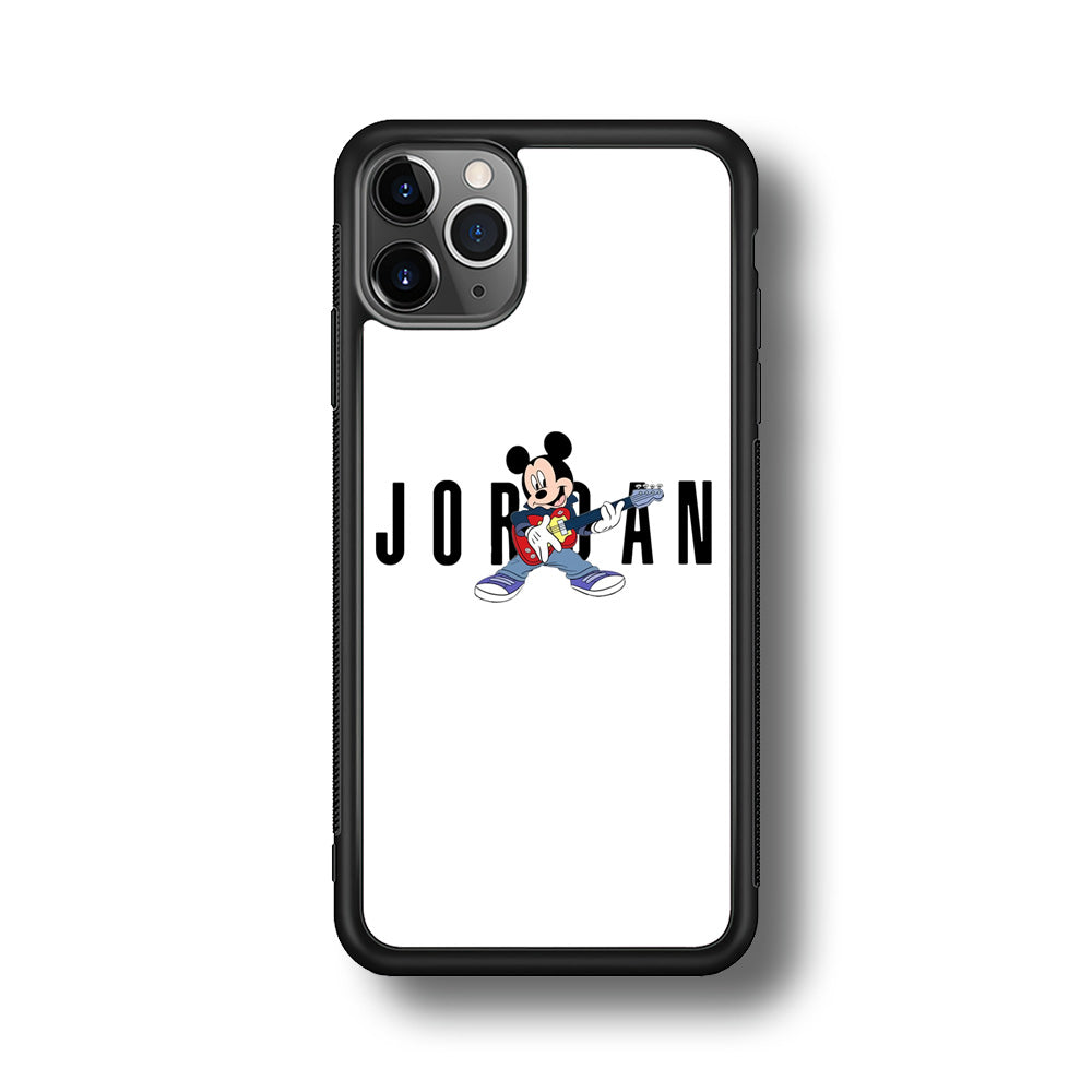 Air Jordan Mickey Guitar iPhone 11 Pro Max Case