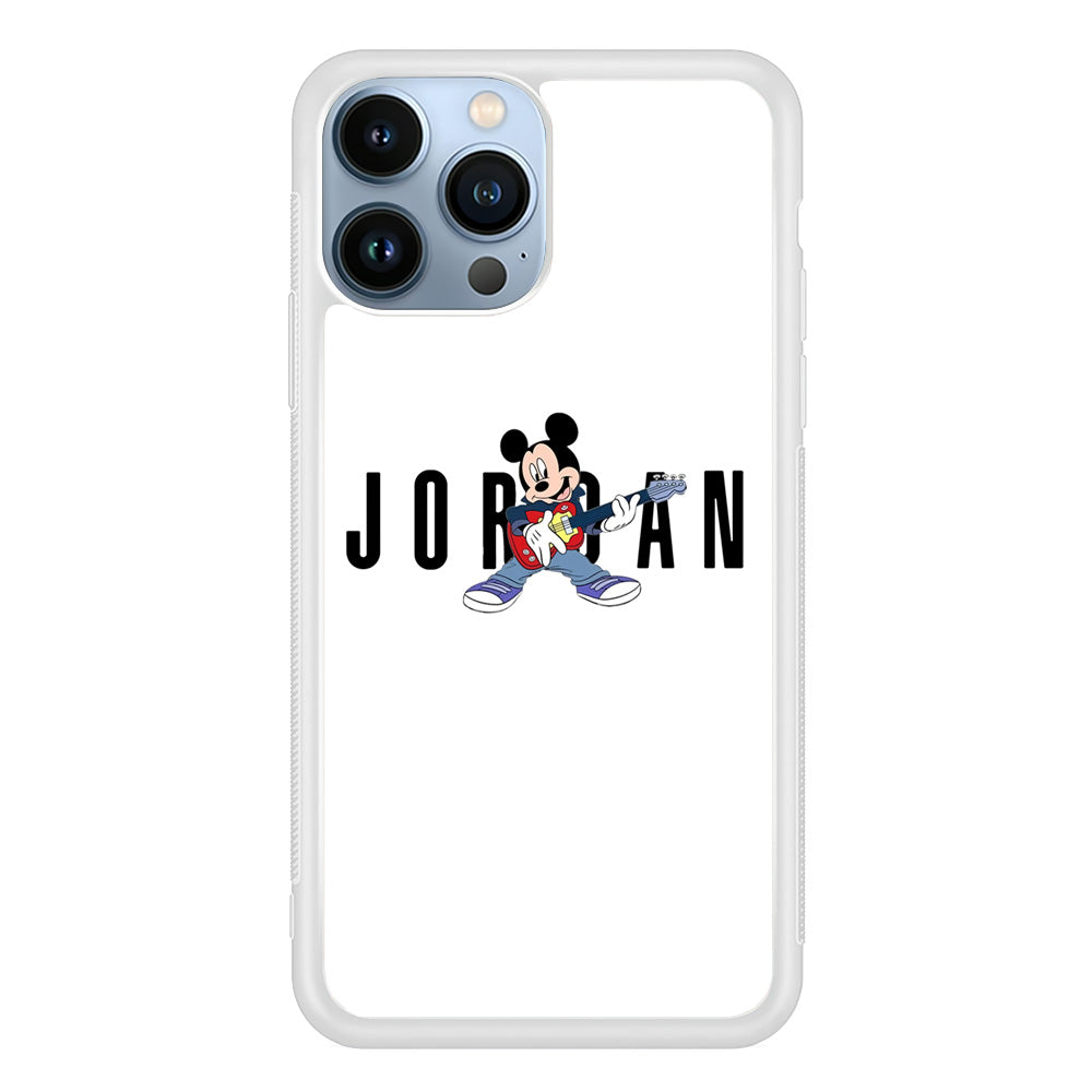 Air Jordan Mickey Guitar iPhone 13 Pro Max Case
