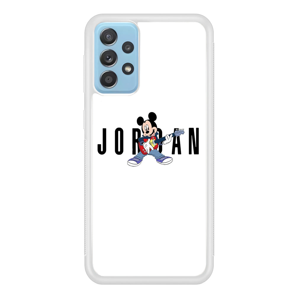 Air Jordan Mickey Guitar Samsung Galaxy A52 Case