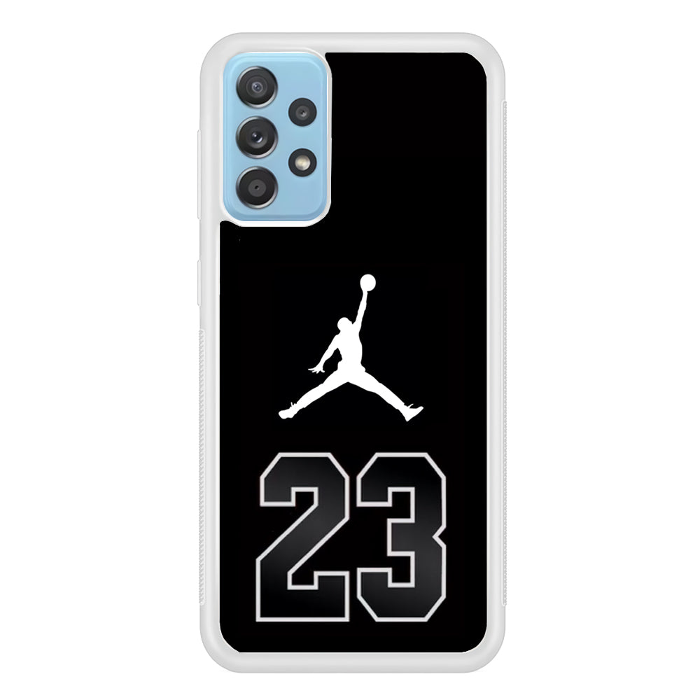 Air Jordan Number Jersey Samsung Galaxy A52 Case