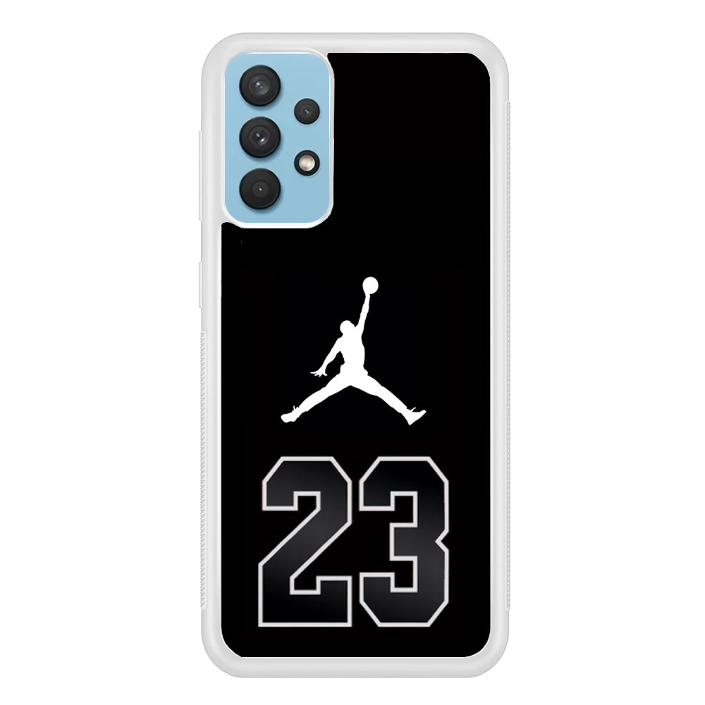 Air Jordan Number Jersey Samsung Galaxy A32 Case