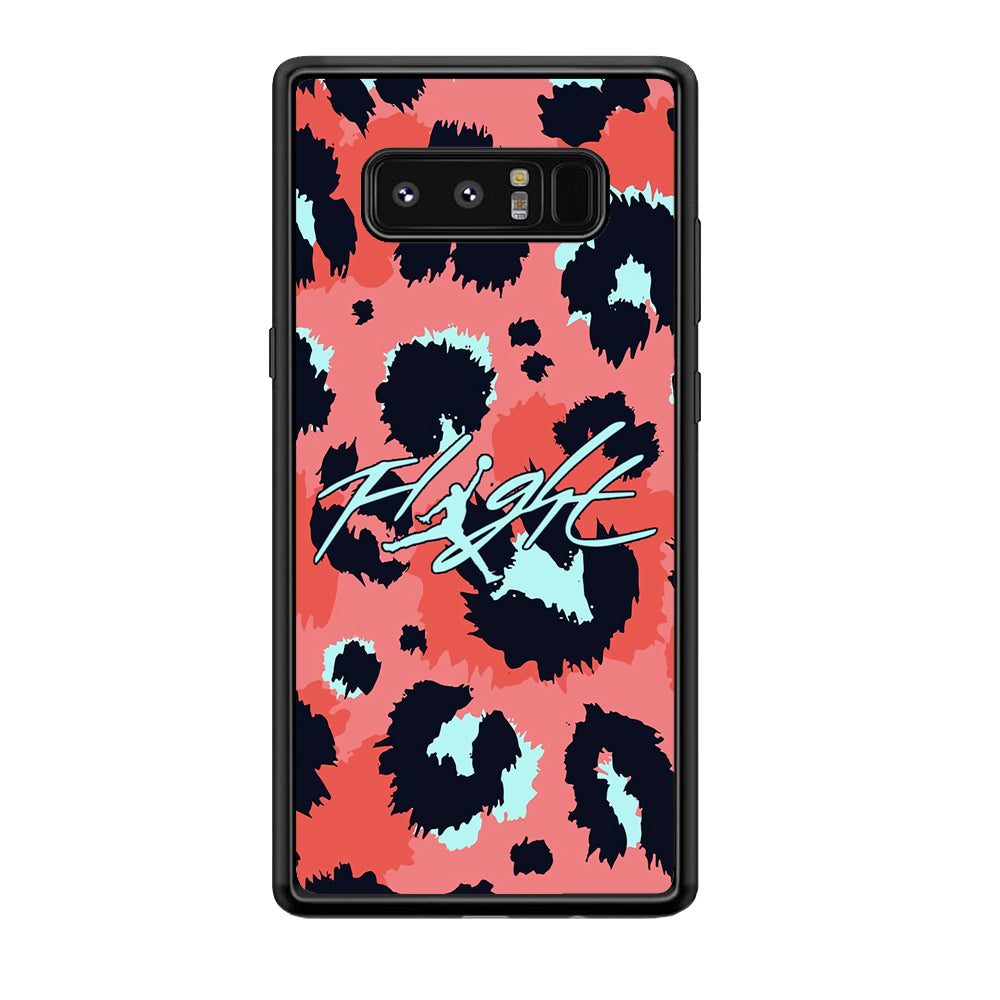 Air Jordan Pattern Of Leopard Samsung Galaxy Note 8 Case