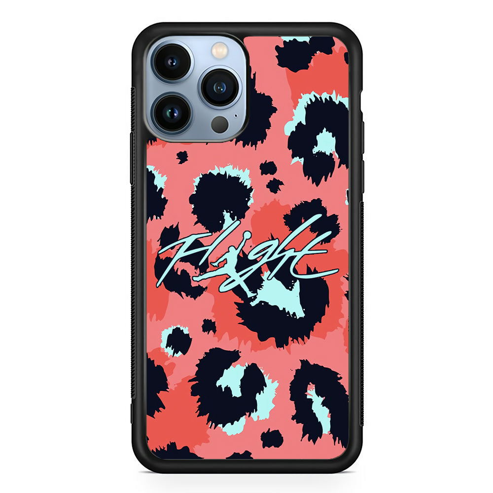 Air Jordan Pattern Of Leopard iPhone 13 Pro Case
