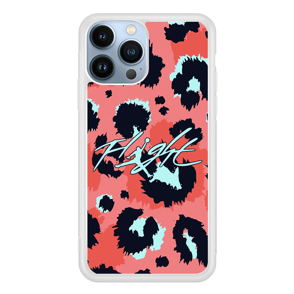Air Jordan Pattern Of Leopard iPhone 13 Pro Case