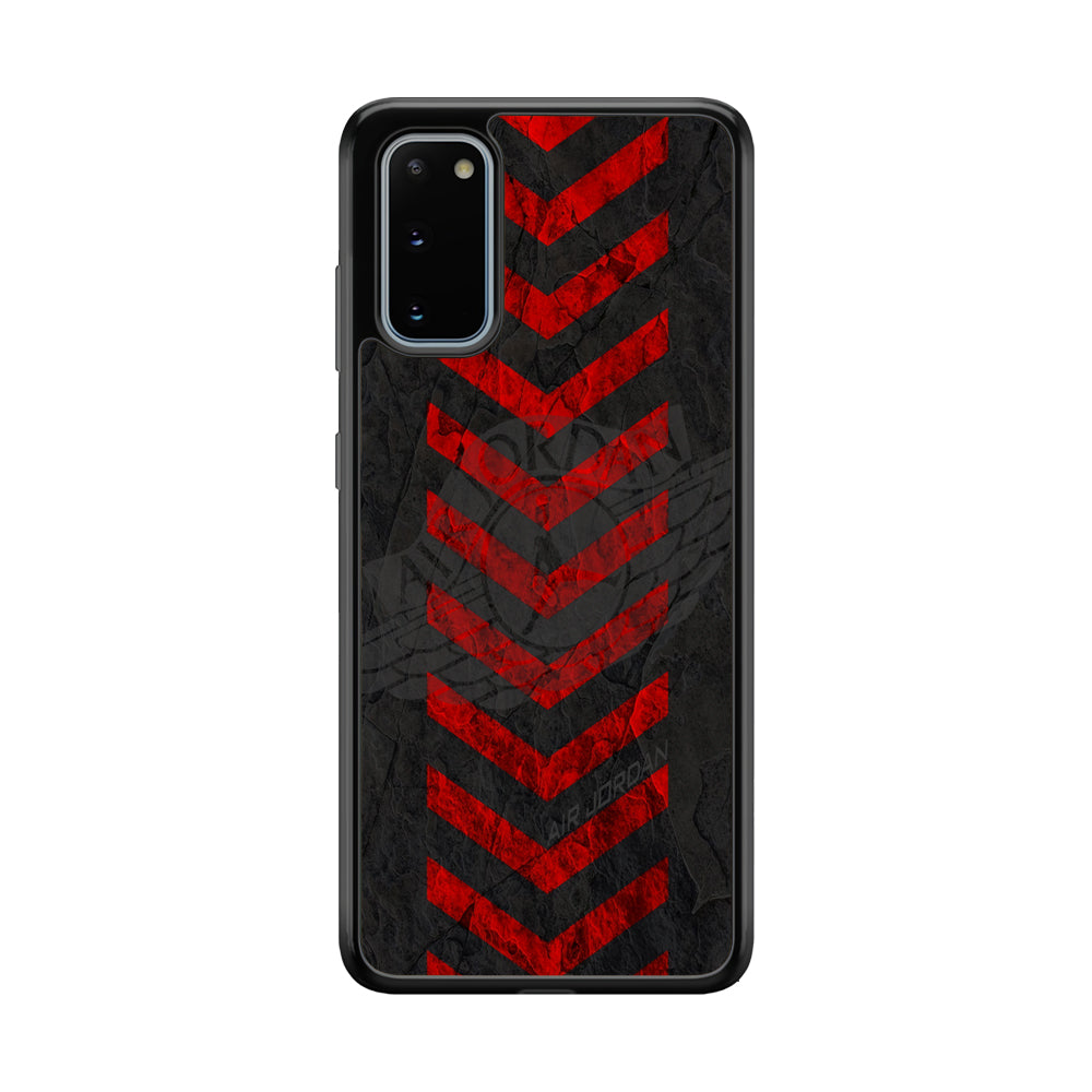 Air Jordan Red Signal Samsung Galaxy S20 Case