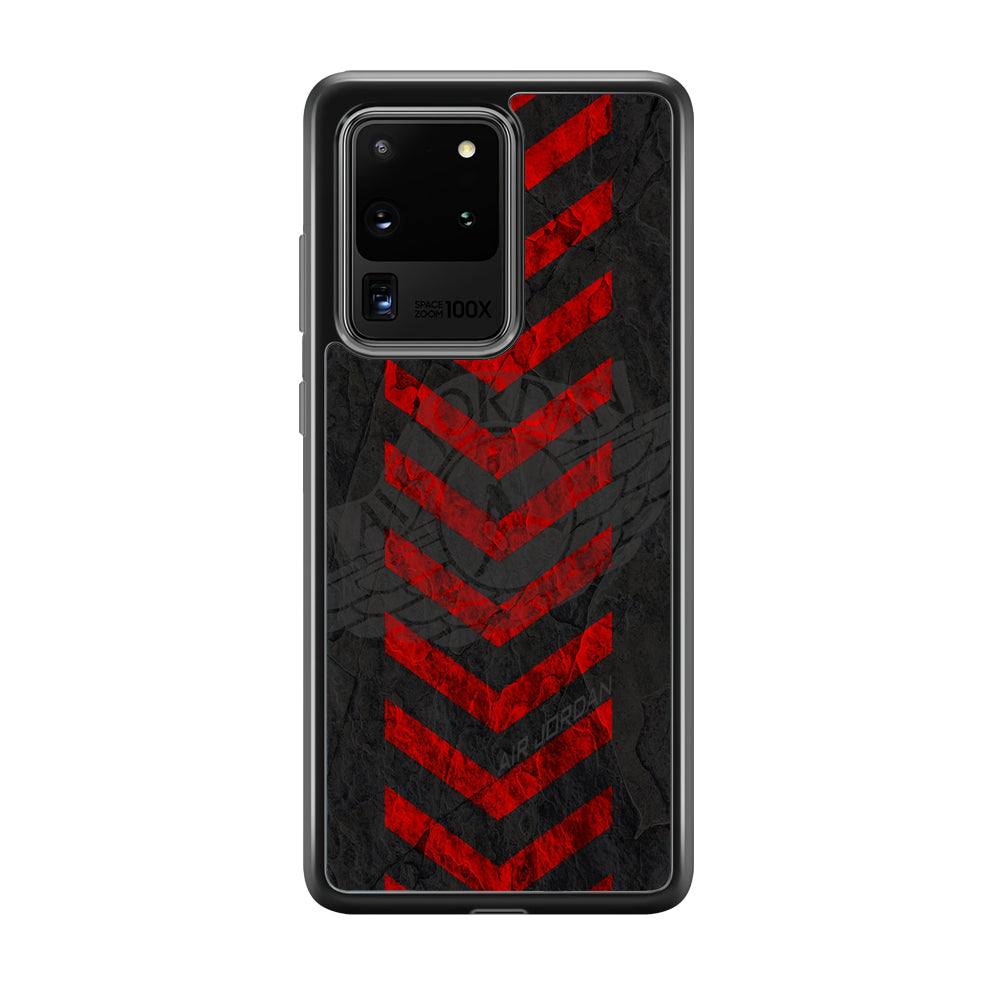 Air Jordan Red Signal Samsung Galaxy S20 Ultra Case
