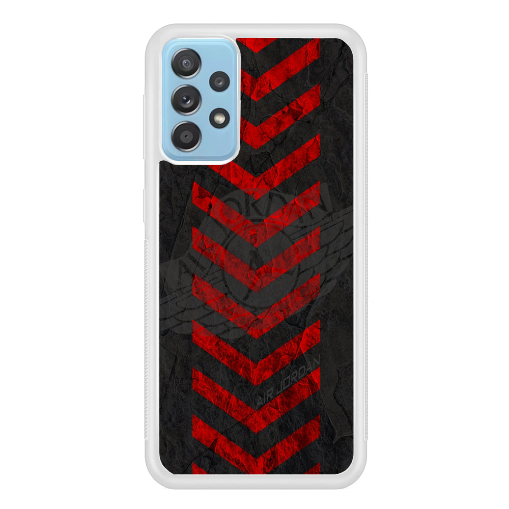 Air Jordan Red Signal Samsung Galaxy A52 Case