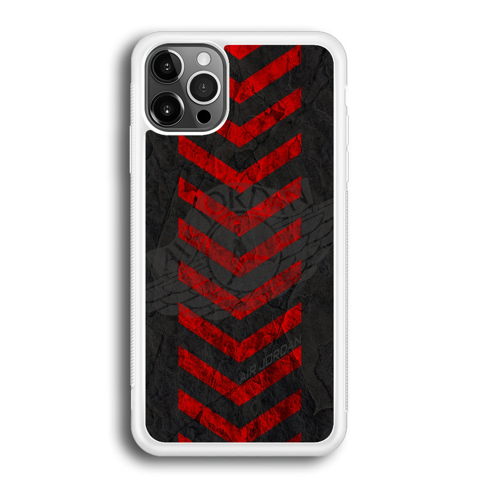 Air Jordan Red Signal iPhone 12 Pro Case