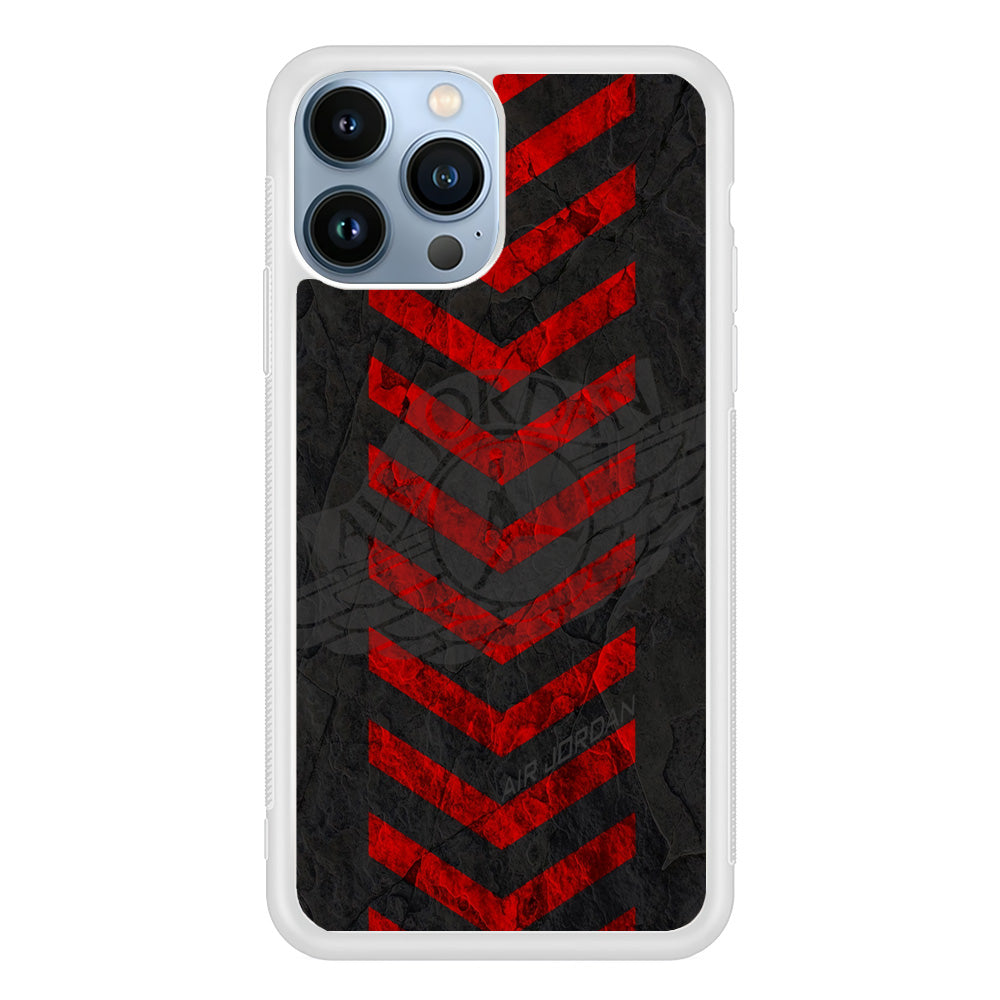 Air Jordan Red Signal iPhone 13 Pro Max Case