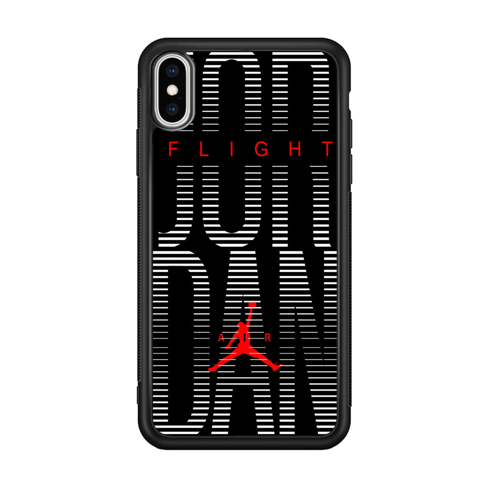 Air Jordan Shadows of Line iPhone X Case