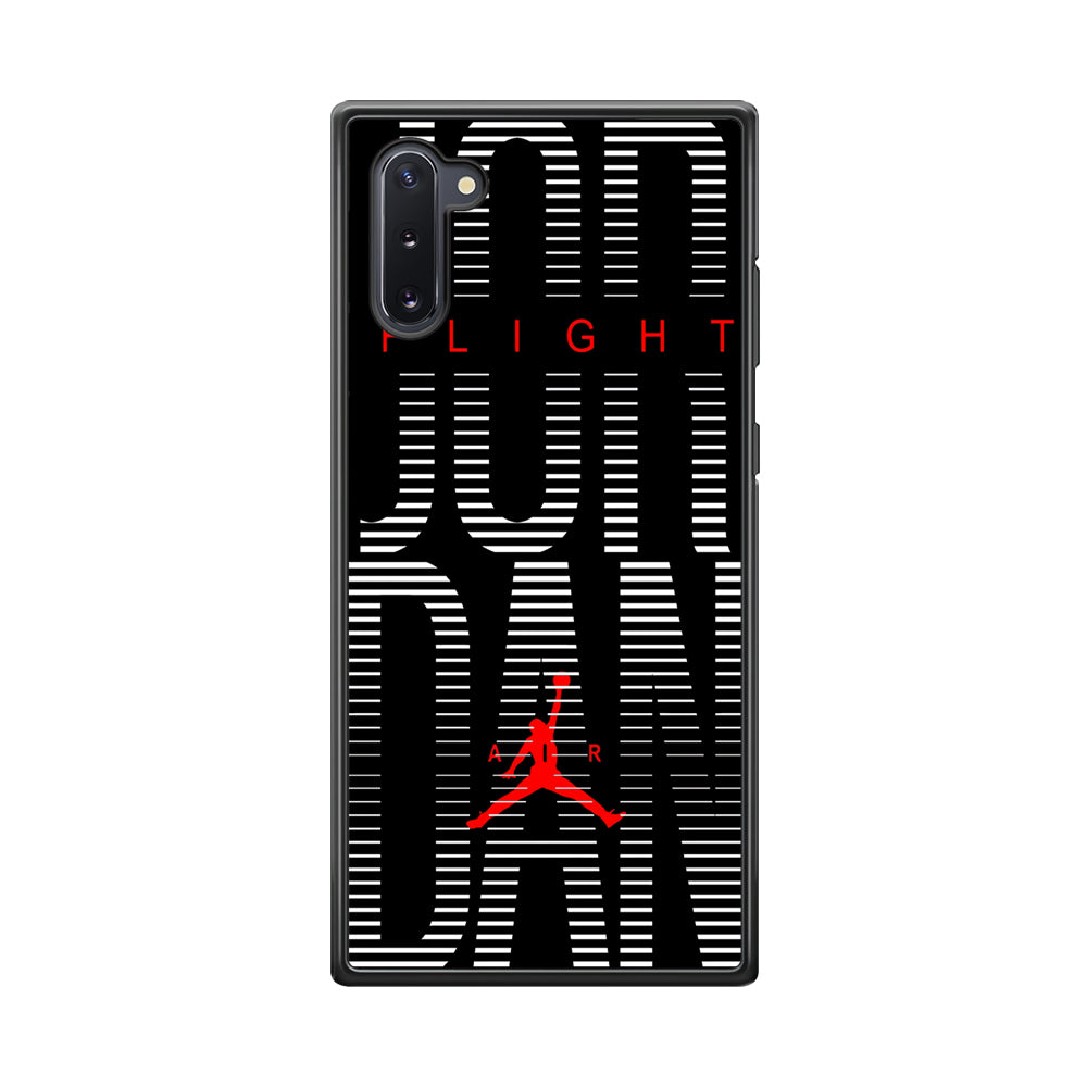 Air Jordan Shadows of Line Samsung Galaxy Note 10 Case