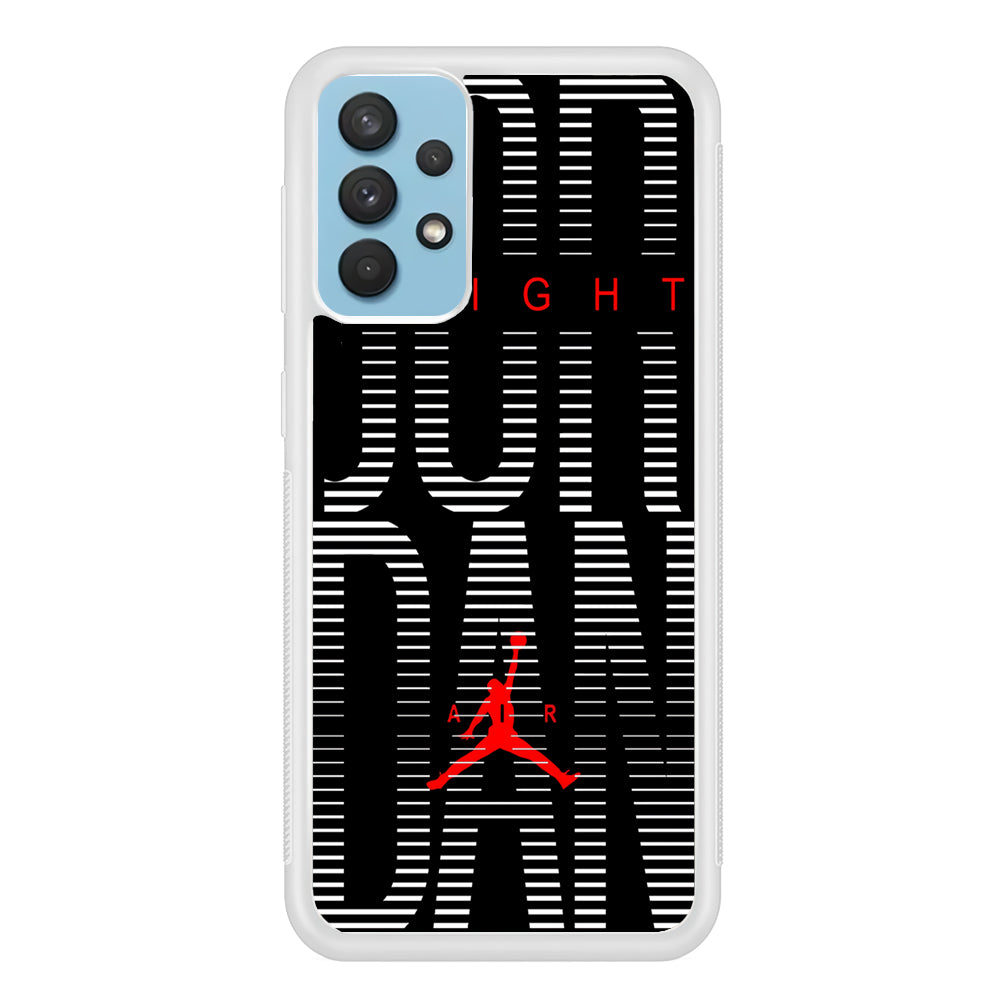 Air Jordan Shadows of Line Samsung Galaxy A32 Case