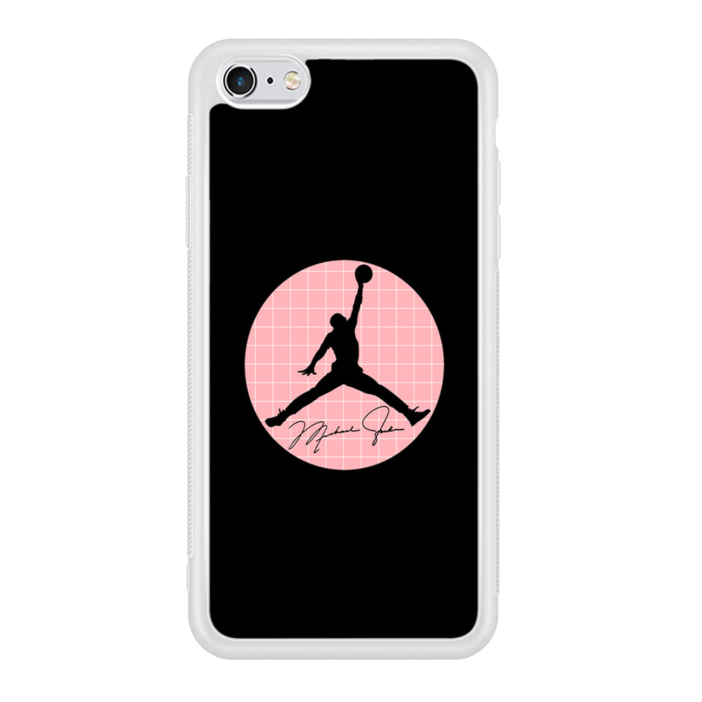 Air Jordan Silhouette Pink Net iPhone 6 Plus | 6s Plus Case