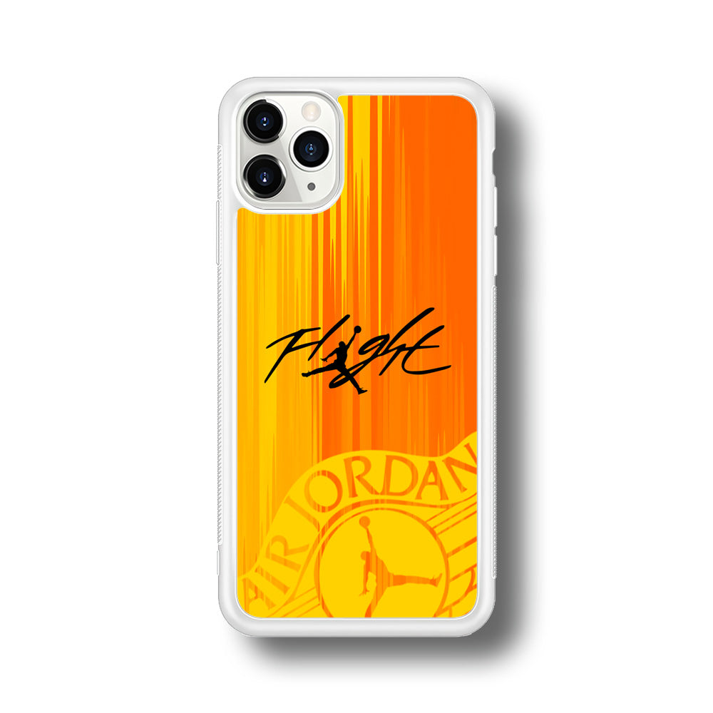 Air Jordan Yellow Sparkle iPhone 11 Pro Max Case