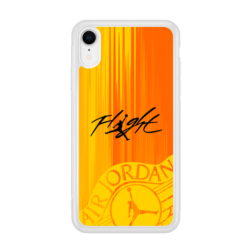 Air Jordan Yellow Sparkle iPhone XR Case
