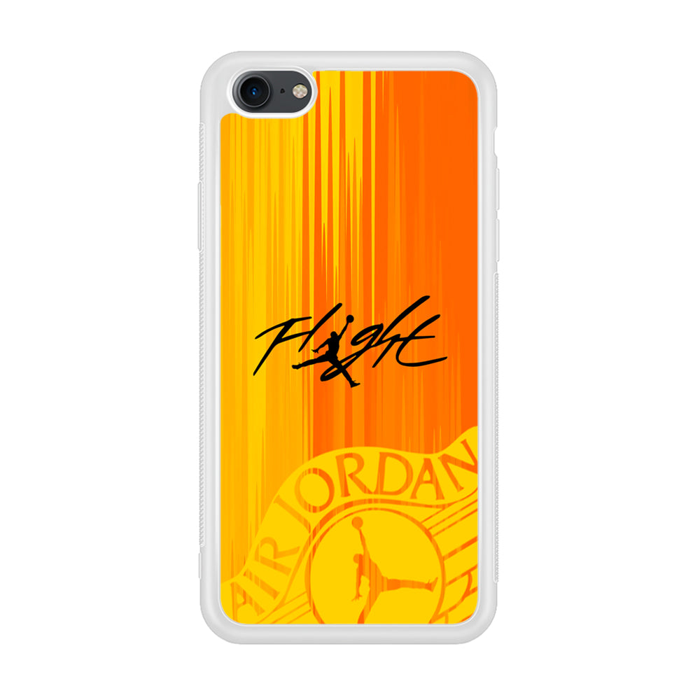 Air Jordan Yellow Sparkle iPhone 8 Case