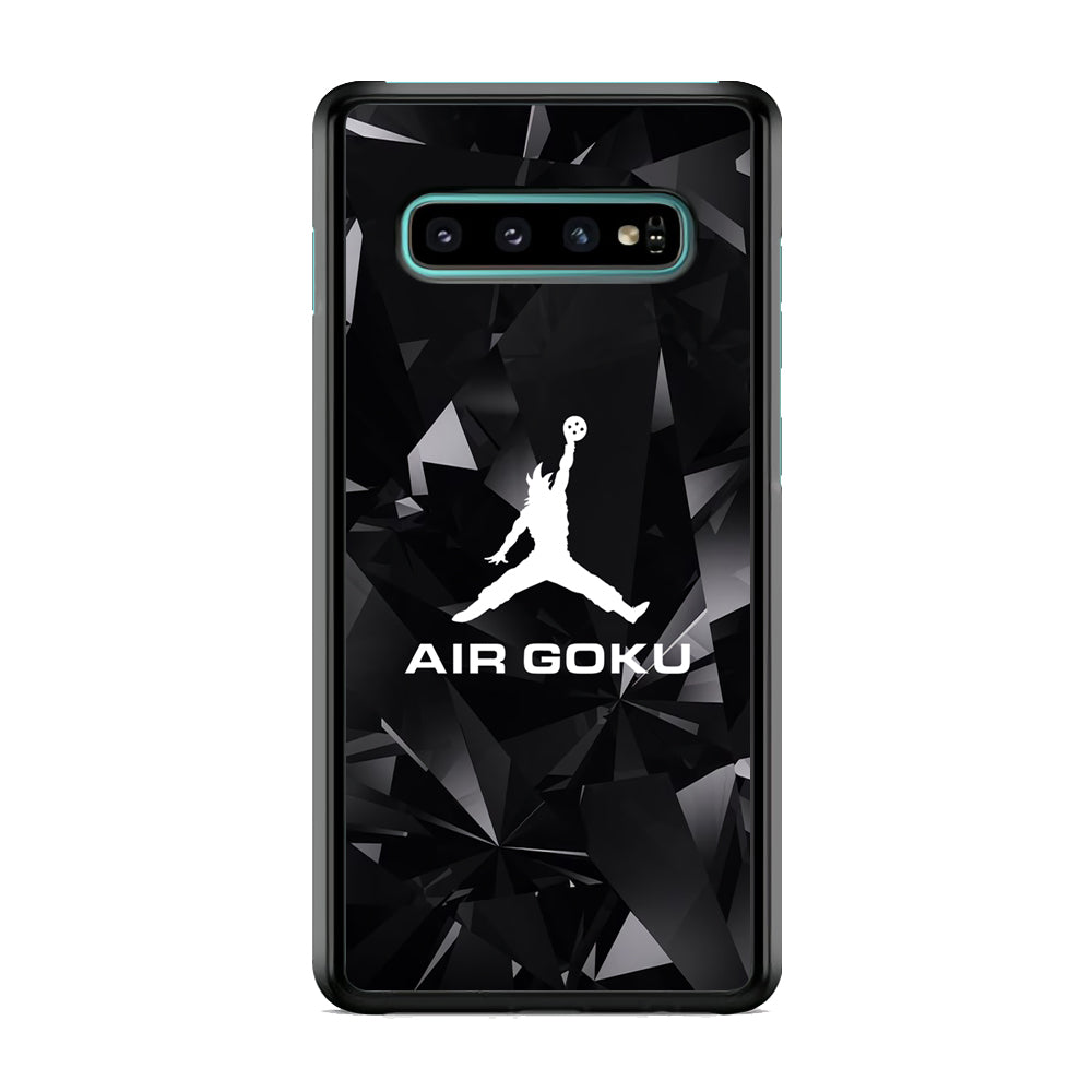 Air Goku Black Diamond Samsung Galaxy S10 Plus Case