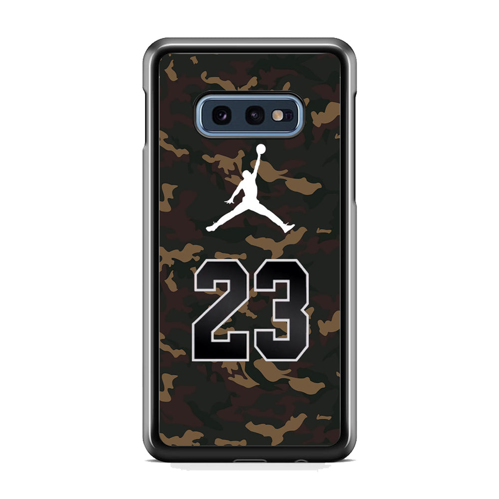 Air Jordan 23 Dark Green Camo Samsung Galaxy S10E Case