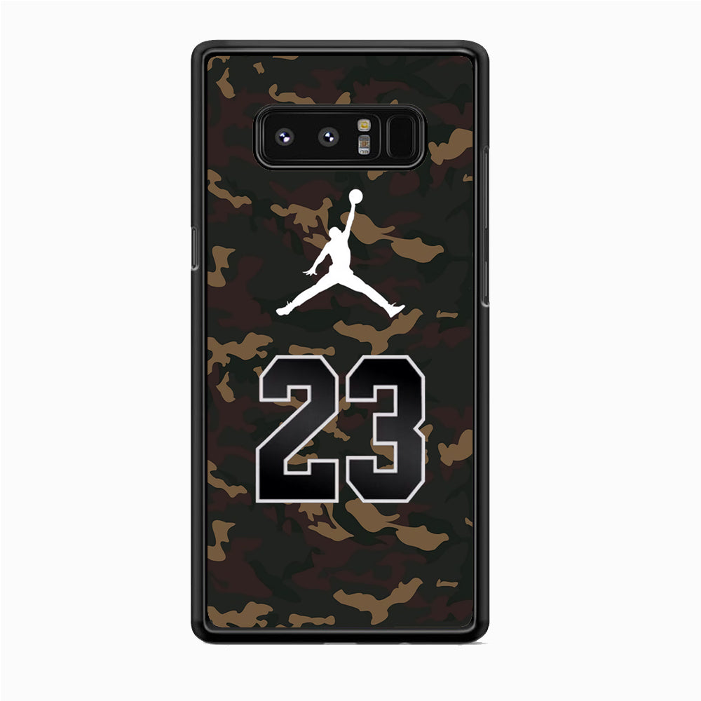 Air Jordan 23 Dark Green Camo Samsung Galaxy Note 8 Case