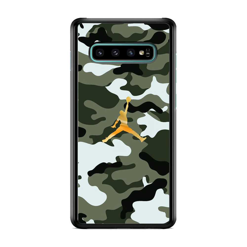 Air Jordan Camo Forest Beast Samsung Galaxy S10 Plus Case
