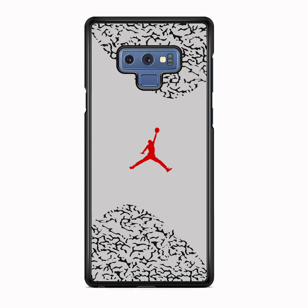 Air Jordan Cement Grey Samsung Galaxy Note 9 Case